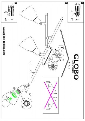 Спот Frank 5450-3