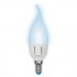 Лампочка светодиодная  LED-CW37-7W/NW/E14/FR PLP01WH картон