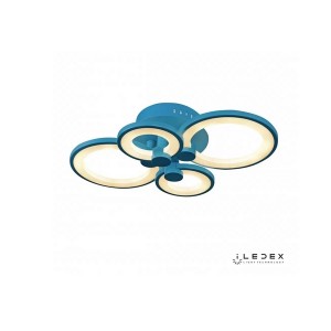 Потолочная люстра Ring A001/4 BLUE