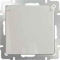 Розетка Слоновая кость WL03-SKGSC-01-IP44-ivory