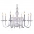 Подвесная люстра 32200 32208/C white