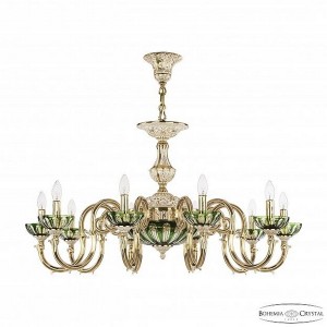 Подвесная люстра 7220 72203P/10/300 GW P Clear-Green/H-1H