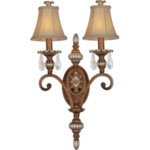 Бра 707 707-02-51 antique silver + dark brown