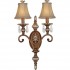 Бра 707 707-02-51 antique silver + dark brown