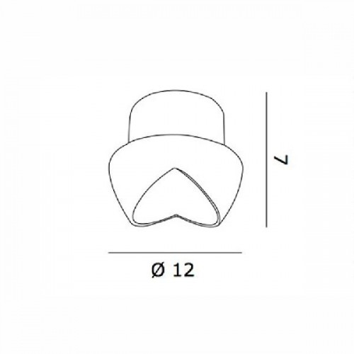 Точечный светильник CUT CUT F