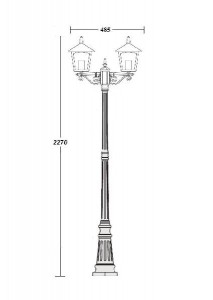 Наземный фонарь 15909 А Gb
