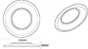 Потолочный светильник Candida 48311-48