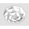 Потолочная люстра Orbital Cloud FC18/15 WH 300W D1040
