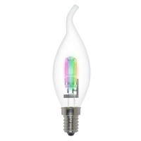 Лампочка галогеновая  HCL-42/RB/E14 flame