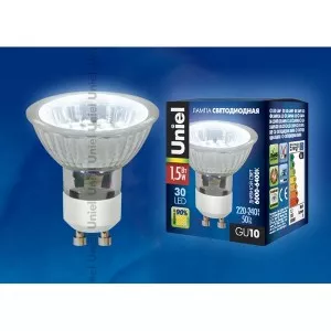 Лампочка светодиодная  LED-JCDR-SMD-1,5W/DW/GU10 105 Lm Картон