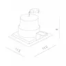 Точечный светильник Privato A7007PL-1WH
