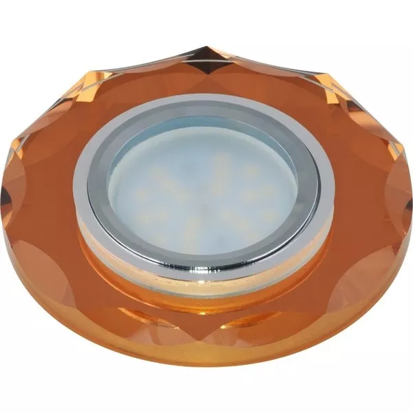Точечный светильник Peonia DLS-P105 GU5.3 CHROME/BRONZE Точечный светильник Peonia DLS-P105 GU5.3 CHROME/BRONZE