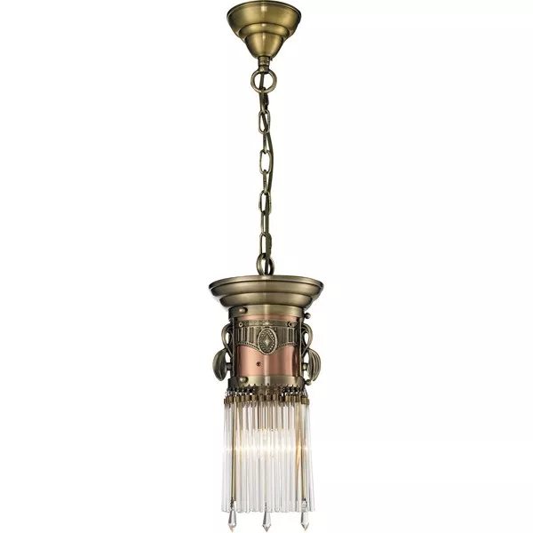 Подвесной светильник 664 664-01-56 antique brass