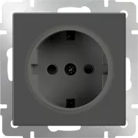 Розетка Серо-коричневый WL07-SKGS-01-IP44