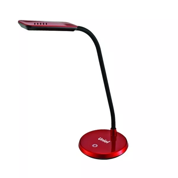 Интерьерная настольная лампа TLD-510 Red/LED/550Lm/4500K/Dimer Интерьерная настольная лампа TLD-510 Red/LED/550Lm/4500K/Dimer