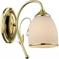 Бра 135 135-01-31 gold + clear crystal
