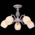 Потолочная люстра Lucca LUCCA 11396/5C COFFEE IVORY Потолочная люстра Lucca LUCCA 11396/5C COFFEE IVORY