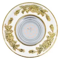 Точечный светильник Arno DLS-A105 GU5.3 CHROME/WHITE+GOLD