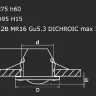 Точечный светильник Difesa Piano 006881