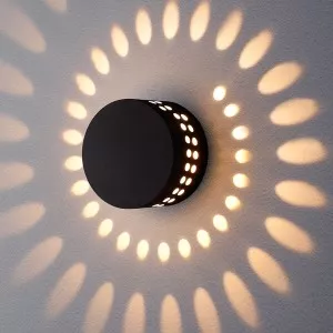 Настенный светильник уличный Arkada 1585 TECHNO LED ARKADA черный