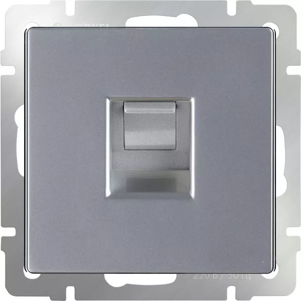 Розетка Серебряный WL06-RJ-45 Розетка Серебряный WL06-RJ-45