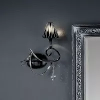 Бра Chic 1831/A1D Nero lucido 501 Nero