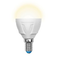 Лампочка светодиодная  LED-G45-7W/WW/E14/FR PLP01WH картон