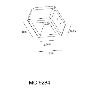 Точечный светильник Invisible A9284PL-1WH