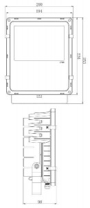 Прожектор уличный Flood 732076