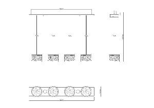 Подвесной светильник Potti 49367-32H