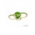 Потолочная люстра Ring A001/4 Green