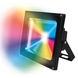 Прожектор уличный  ULF-S01-50W/RGB/RC IP65 110-240В картон