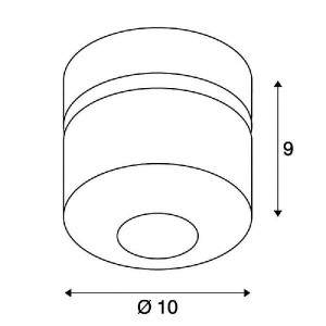 Точечный светильник Tothee 1000425