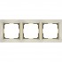 Рамка Слоновая Кость,Золото WL03-Frame-03-ivory-GD