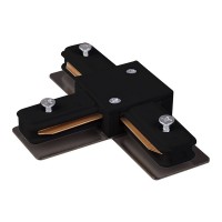 Соединитель Track Rail  BK Surface TRC-1-1-T-BK / Коннектор Т-образный для однофазного шинопровода (черный)