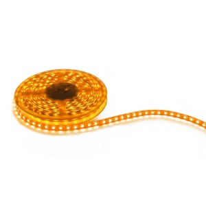 Светодиодная лента  ULS-5050-30LED/m-10mm-IP65-DC12V-7,2W/m-5M-YELLOW катушка в герметичной упаковке