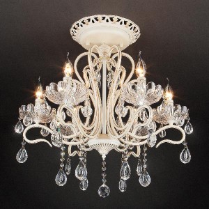 Потолочная люстра 12205 12205/6 белый Strotskis