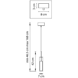 Подвесной светильник Cilino 756017