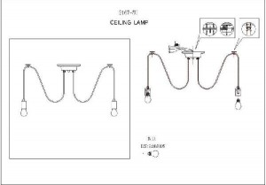 Подвесной светильник Futuro 2167-5U