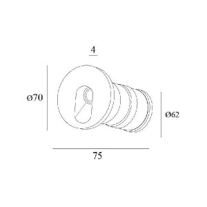Подсветка для лестниц и ступеней DK1011 DK1013-DG