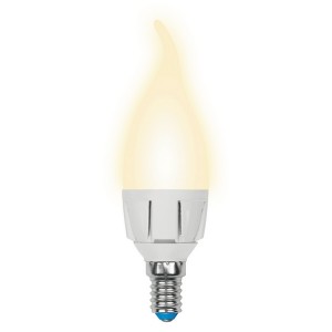 Лампочка светодиодная  LED-CW37-7W/WW/E14/FR PLP01WH картон