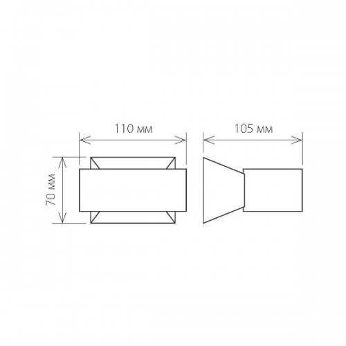 Архитектурная подсветка Blinc 1549 TECHNO LED BLINC черный