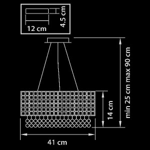 Подвесной светильник BEZAZZ 743164