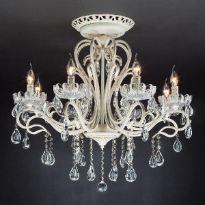 Потолочная люстра 12205 12205/8 белый Strotskis