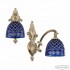 Бра 7209 7209B14/1/175 GW P1 D Clear-Blue/H-1J
