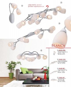 Потолочная люстра Blanca 1042-12U