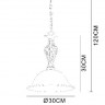 Подвесной светильник Odin 60208H