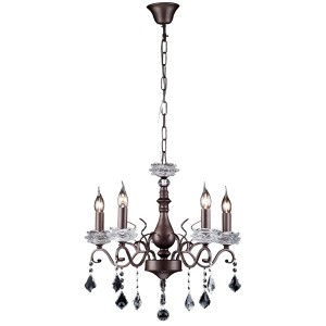Подвесная люстра Samanta 11391/5C BROWN COPPER GOLD