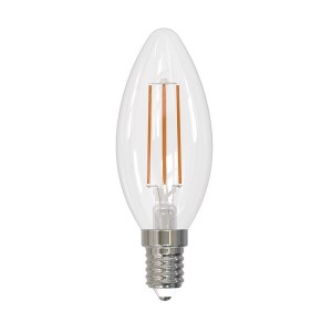 Лампочка светодиодная  LED-C35-11W/4000K/E14/CL PLS02WH картон