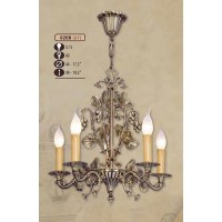 Подвесная люстра 020B 020B/5 AY
